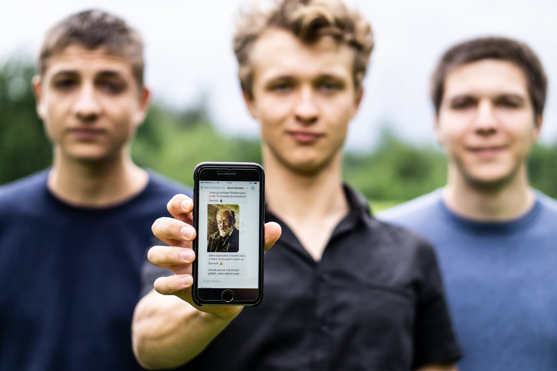 Chatbot group photo