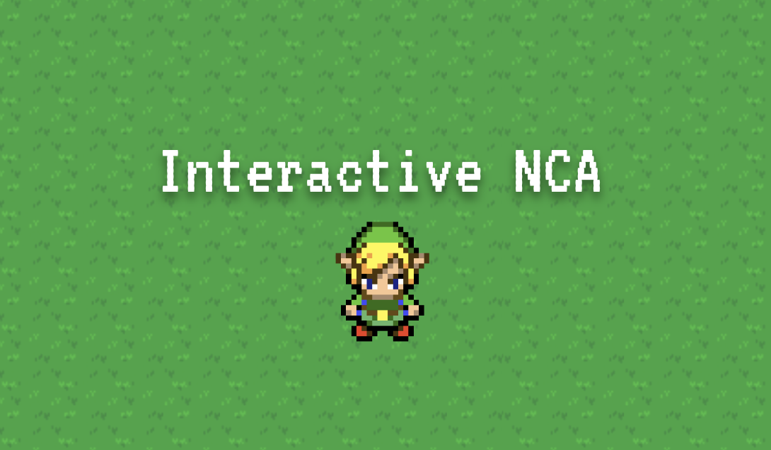 Interactive Neural Cellular Automata